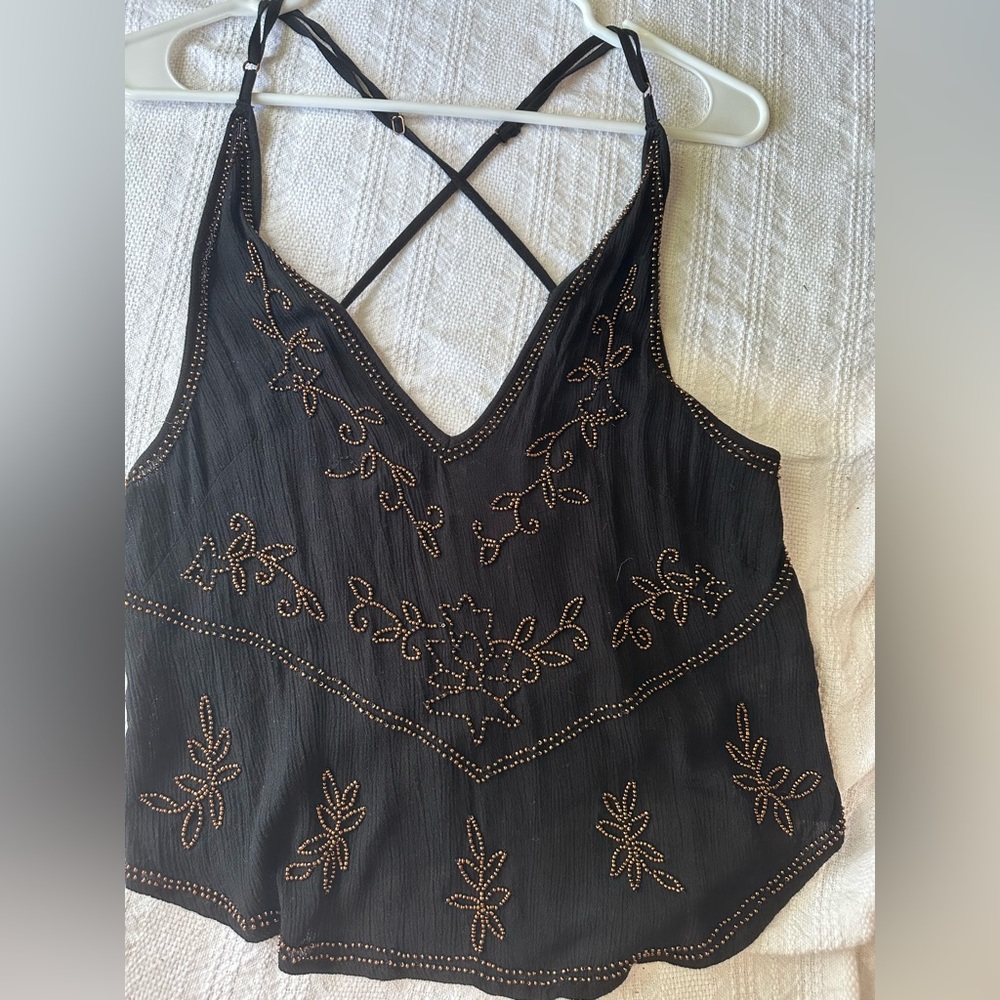 2/$30. Free People beaded tank